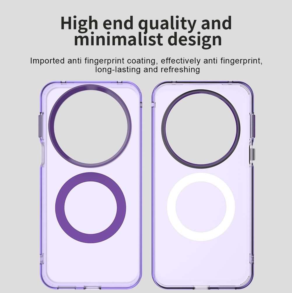 For Huawei Mate 80 Pro Max Candy Magsafe PC Hybrid TPU Phone Case(Purple)