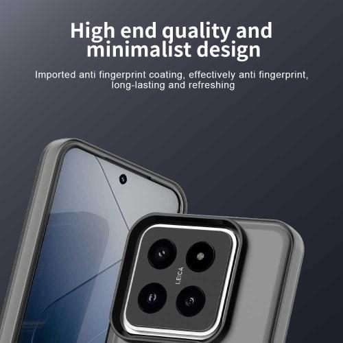 For Xiaomi 14 Pro Candy Magsafe PC Hybrid TPU Phone Case(Black)