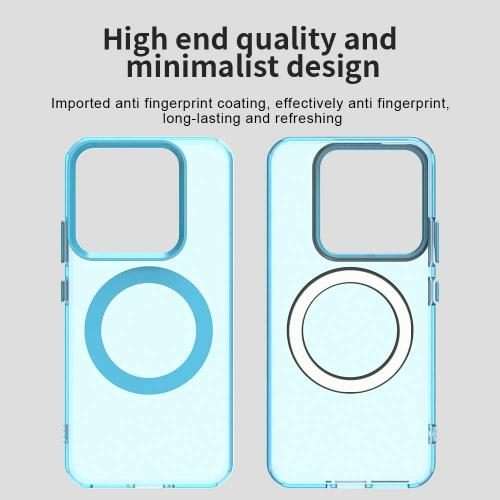 For Xiaomi 14 Pro Candy Magsafe PC Hybrid TPU Phone Case(Blue)