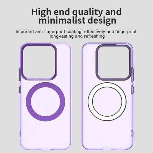 For Xiaomi 14 Pro Candy Magsafe PC Hybrid TPU Phone Case(Purple)