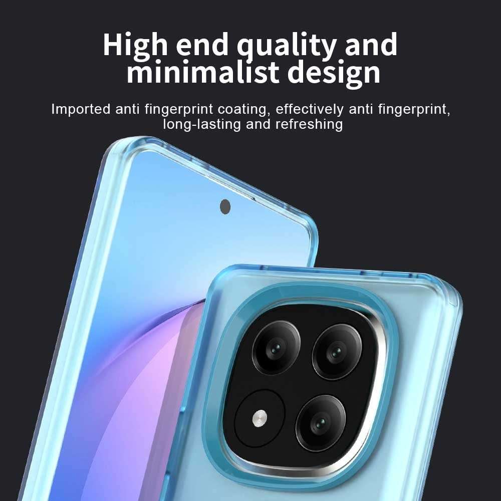 For Redmi Note 14 Pro+ 5G Candy Magsafe PC Hybrid TPU Phone Case(Blue)