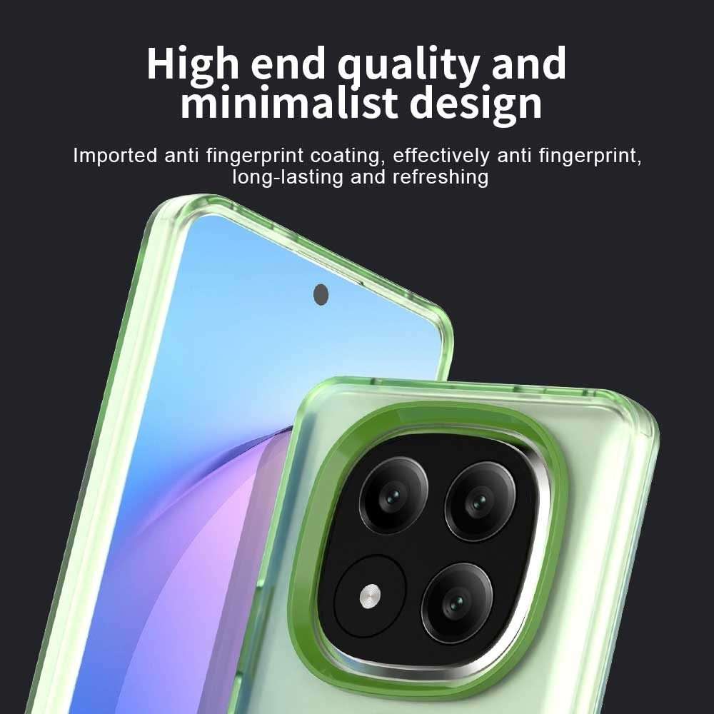 For Redmi Note 14 Pro+ 5G Candy Magsafe PC Hybrid TPU Phone Case(Green)