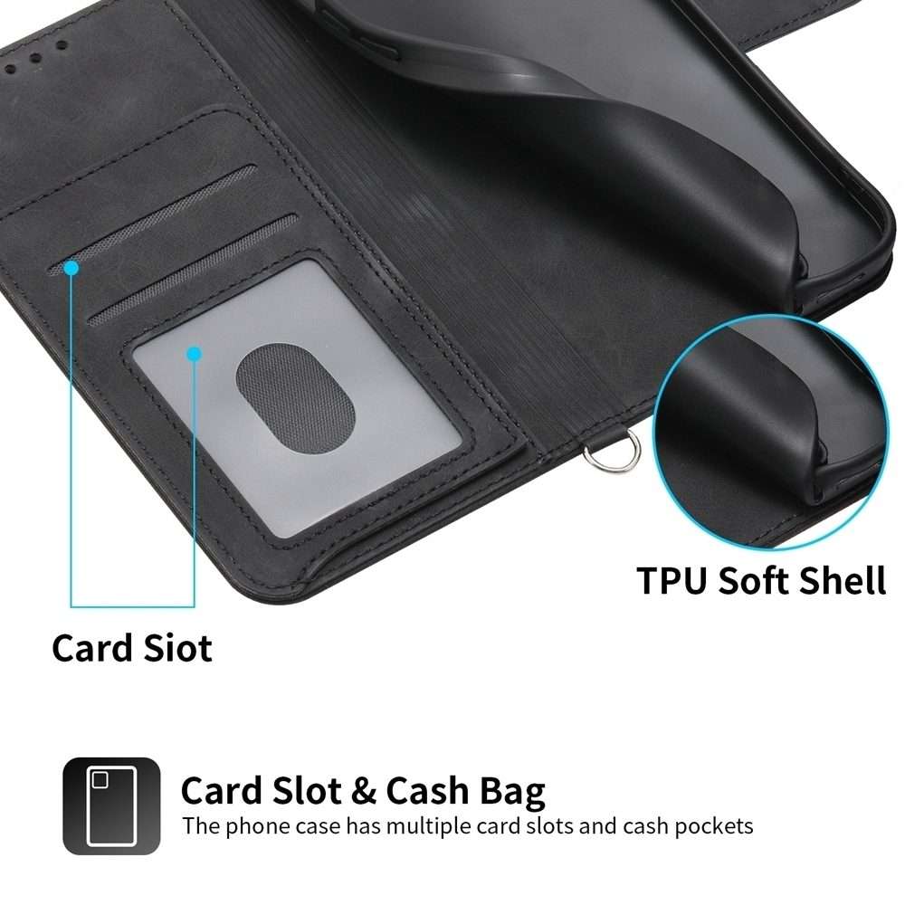 For Xiaomi 15 Pro Skin Feel Flowers Embossed Wallet Leather Phone Case(Black)