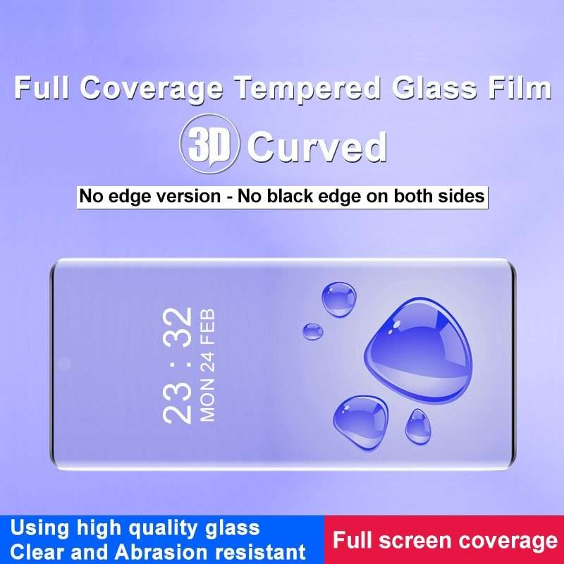 For Redmi Note 14 Pro 5G / 14 Pro+ 5G imak No Edge Version 3D Curved Full Screen Tempered Glass Fi