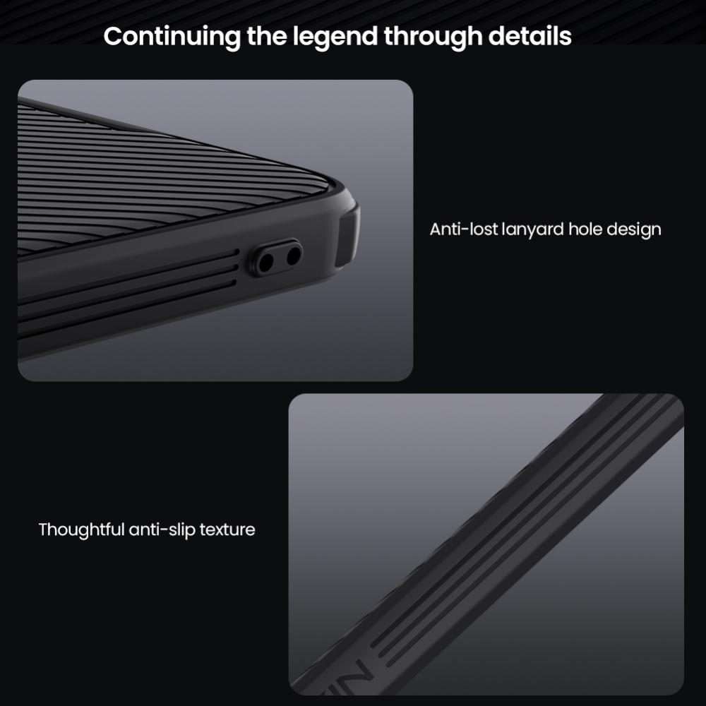 For Xiaomi Poco X7 Pro NILLKIN CamShield Pro PC Phone Case(Black)