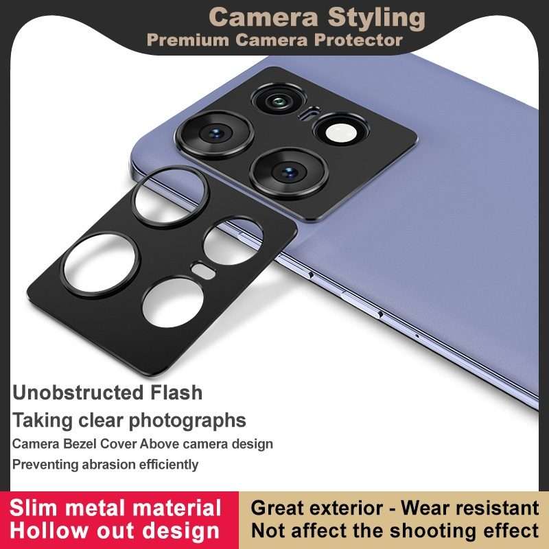 For Motorola Edge 50 Pro IMAK Metal Camera Lens Protector Cover