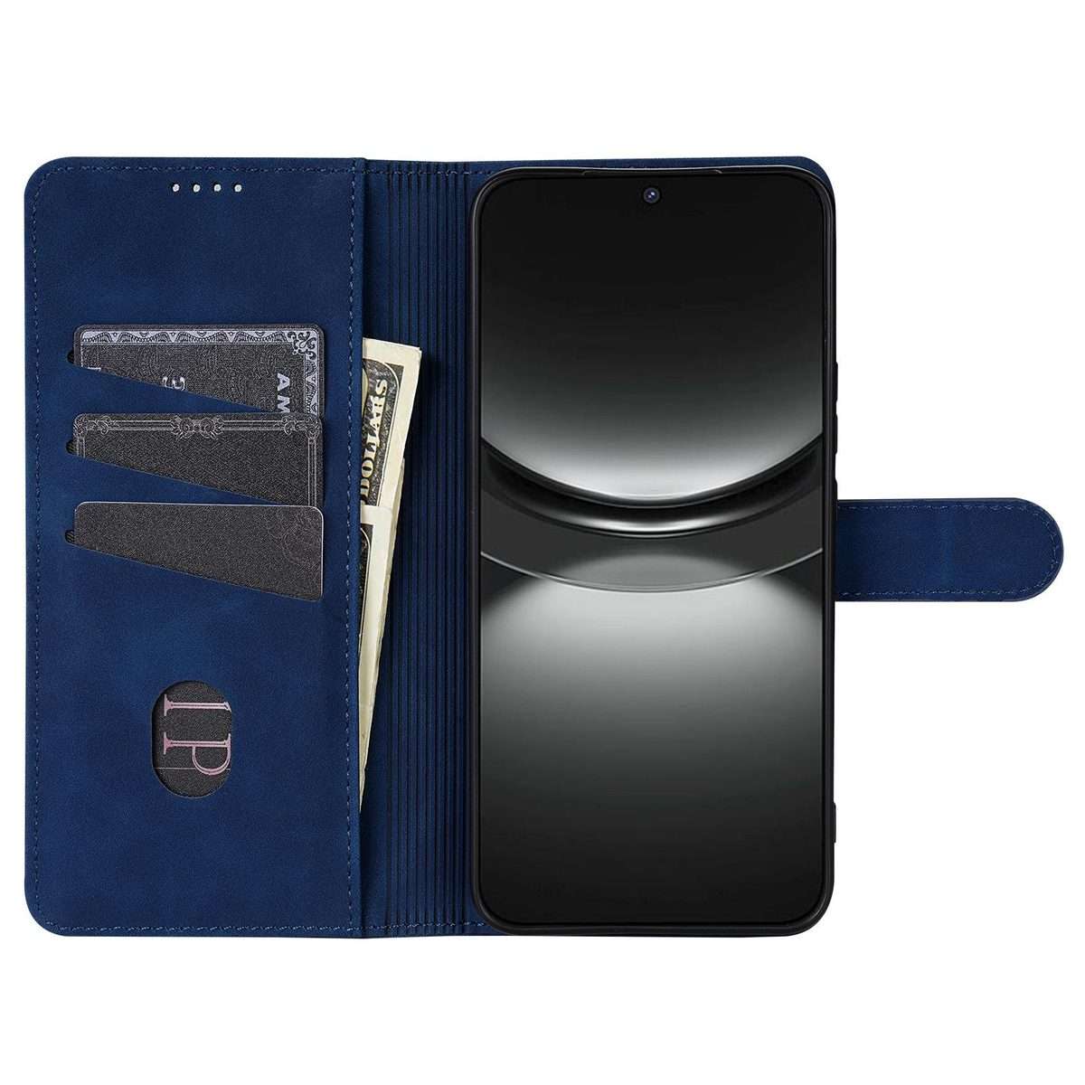 For Redmi K80 Pro AZNS Skin Feel Calf Texture Flip Leather Phone Case(Blue)