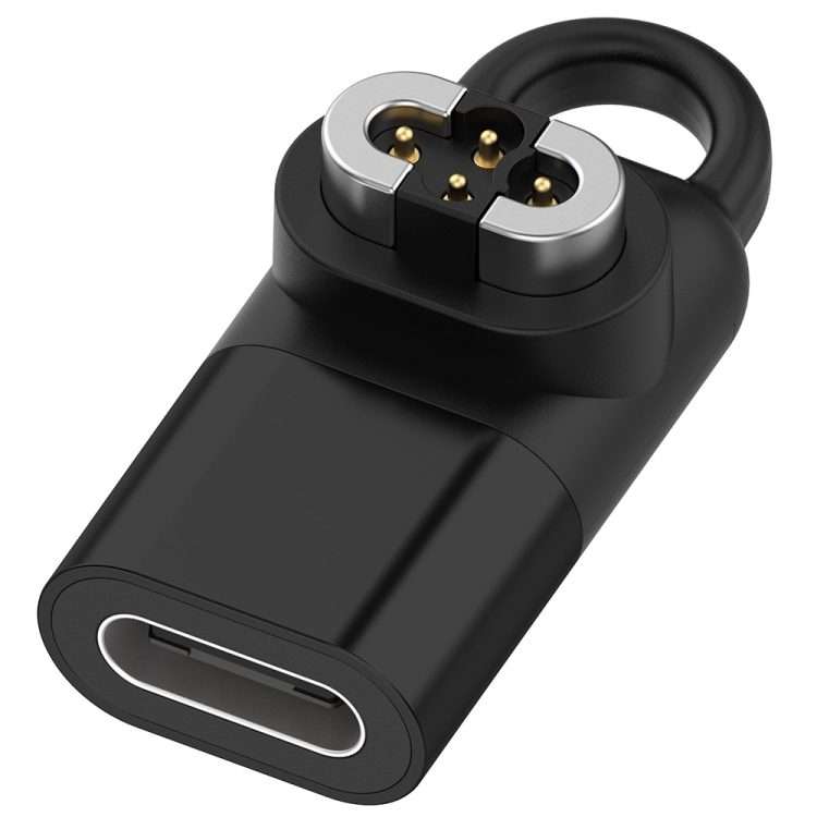 For Shokz OpenSwim Pro S710 Bone Conduction Earphone USB-C / Type-C Interface Adapter ... (Black)