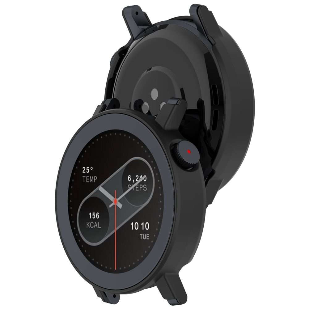 For Nothing CMF Watch Pro 2 Half Package Hollow PC Watch Protective Case(Black)
