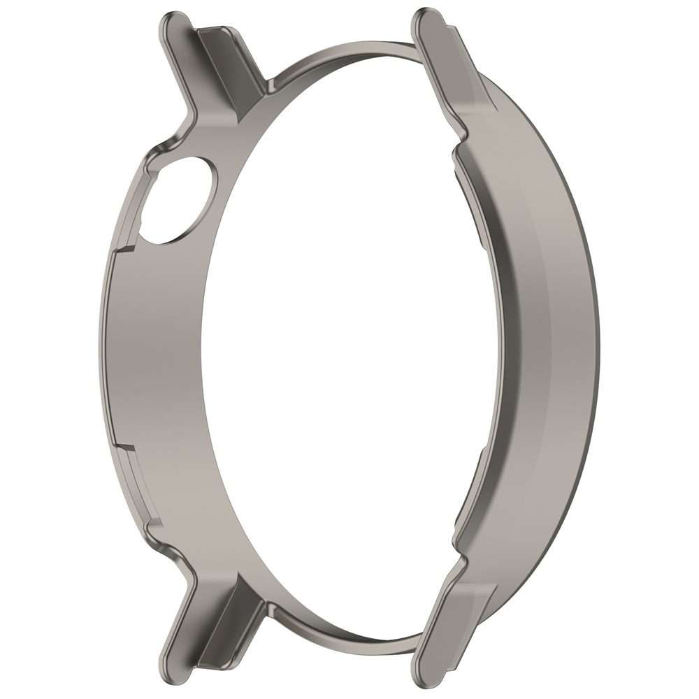 For Nothing CMF Watch Pro 2 Half Package Hollow PC Watch Protective Case(Titanium Steel Color)