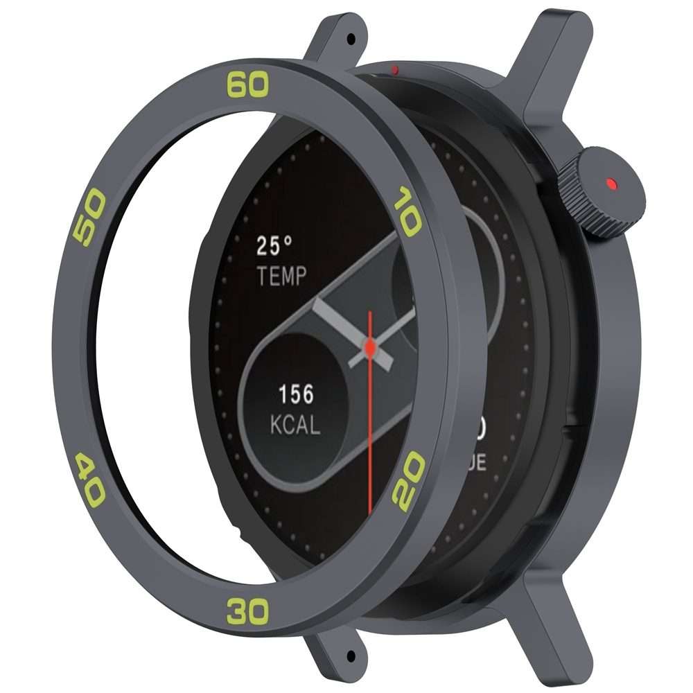 For Nothing CMF Watch Pro 2 Smart Watch Metal Bezel Number Ring Frame(Grey Green)