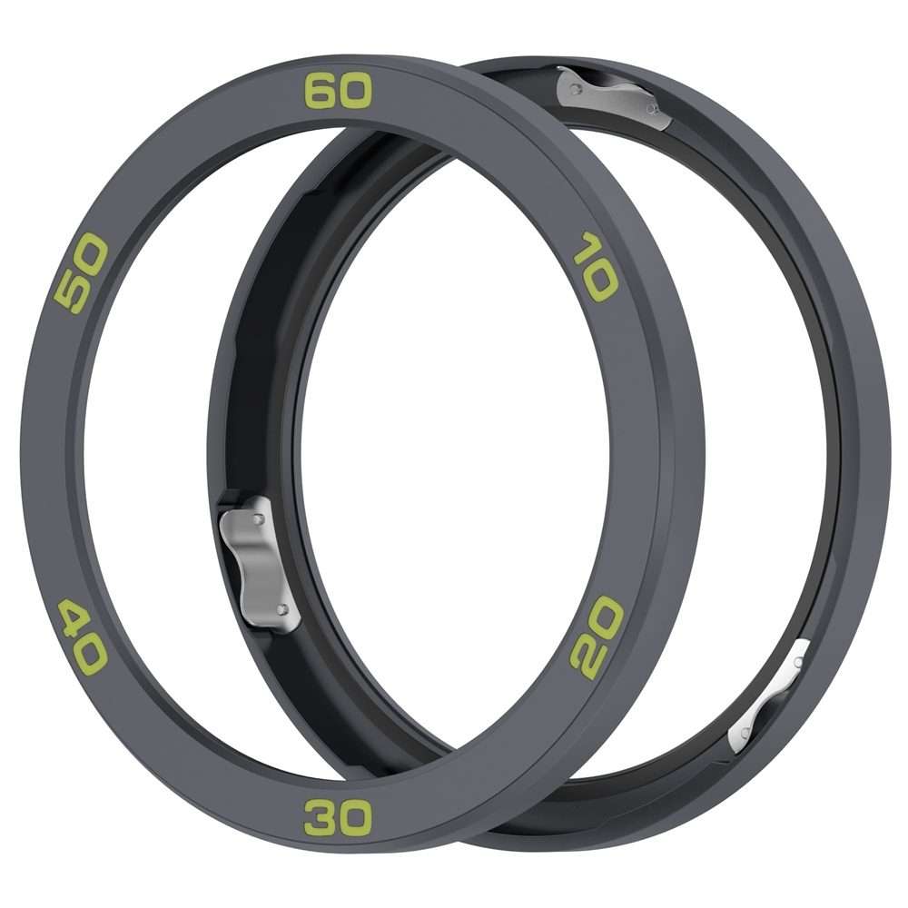 For Nothing CMF Watch Pro 2 Smart Watch Metal Bezel Number Ring Frame(Grey Green)
