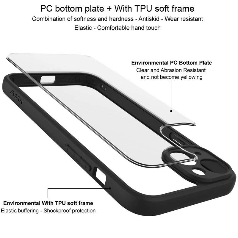 For Xiaomi Poco X7 Pro imak UX-9A Series Four-corner Airbag Shockproof Phone Case