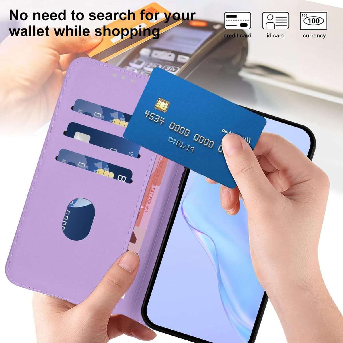 For Infinix Note Edge 5G Global Skin Feel Solid Color Leather Phone Case wit ... (Lavender Purple)