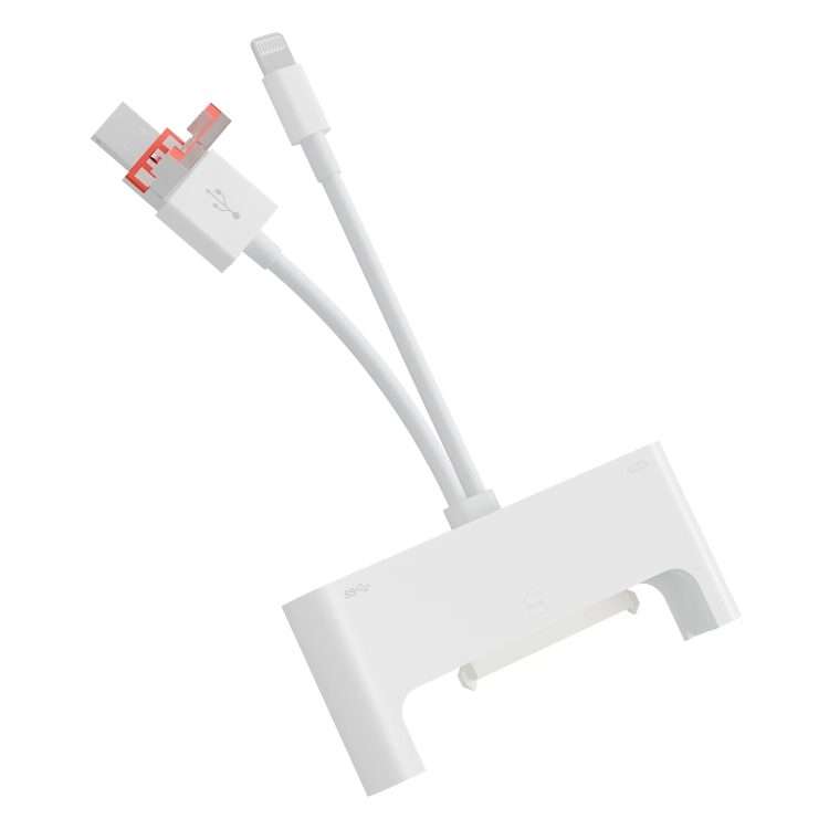 NK-1046TL Pro USB-C / Type-C, 8 Pin, USB to USB-C / Type-C, USB, SATA Interface Multi ... (White)