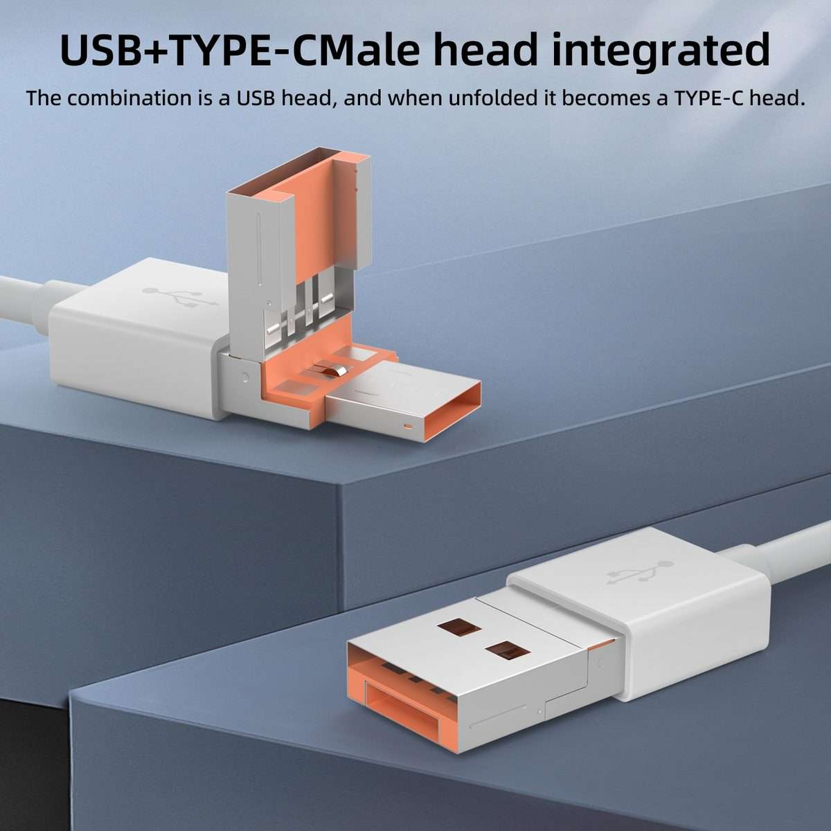 NK-9109TL Pro USB-C / Type-C, 8 Pin, USB to USB-C / Type-C, USB, TF / SD Card Multi-fu ... (White)
