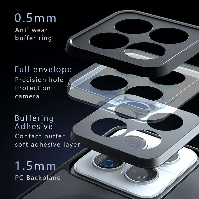 For Xiaomi 14 Pro Armor MagSafe PC Hybrid TPU Phone Case(Frosted Black)