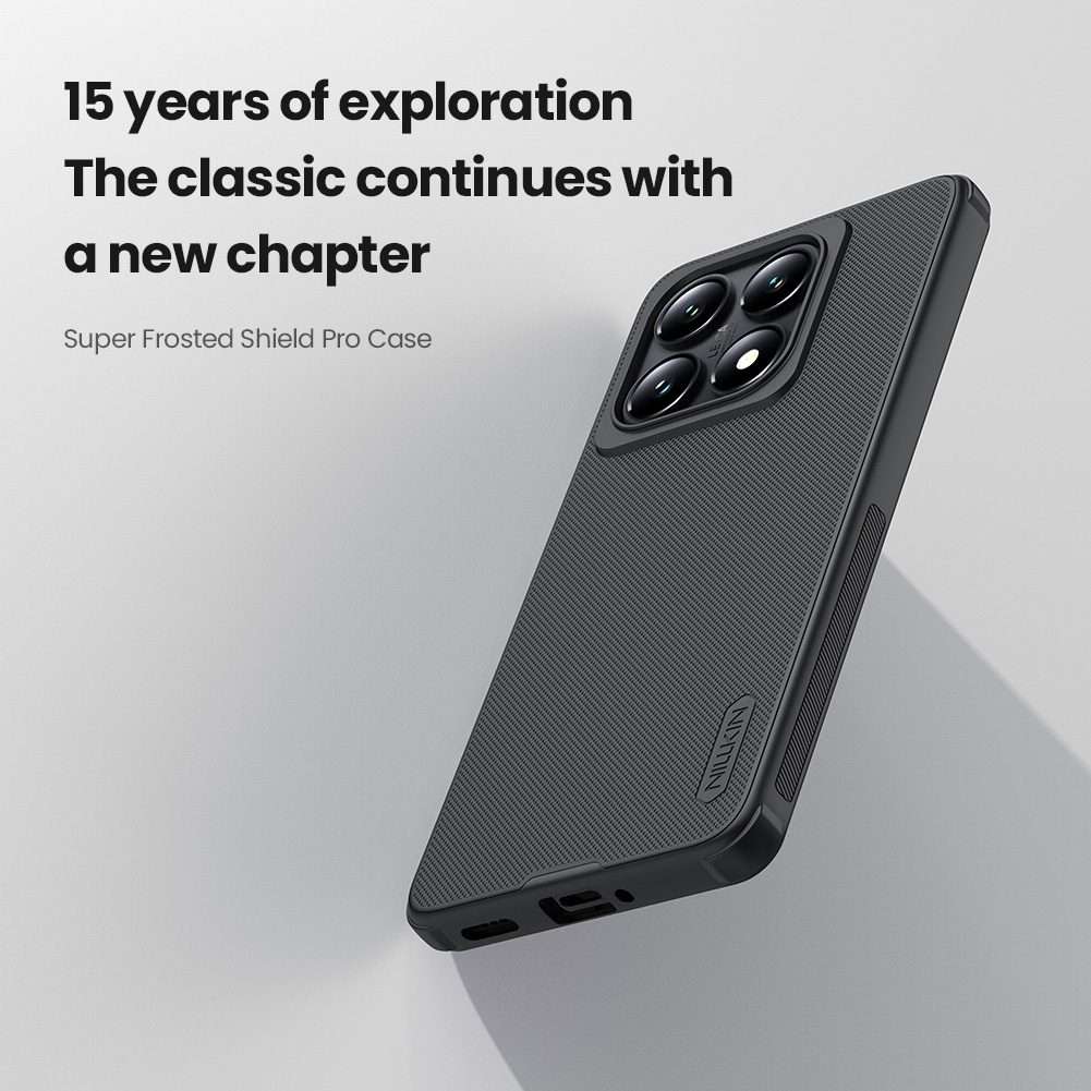 For Xiaomi 14T Pro NILLKIN Frosted Shield Pro PC + TPU Phone Case(Black)