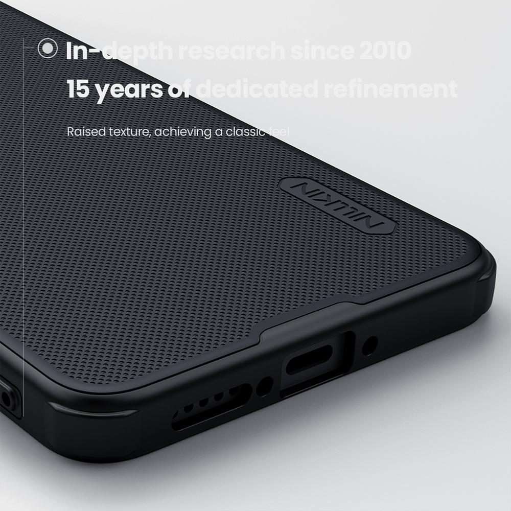 For Xiaomi Poco X7 Pro NILLKIN Frosted Shield Pro PC + TPU Phone Case(Black)