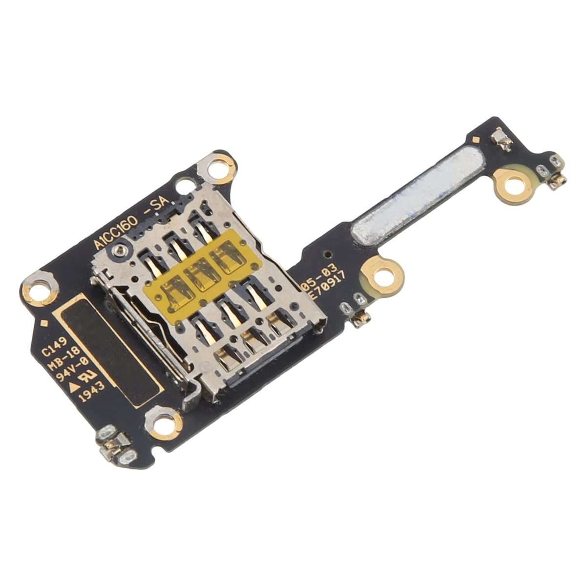 For OPPO Find X2 Original SIM Card Reader Board