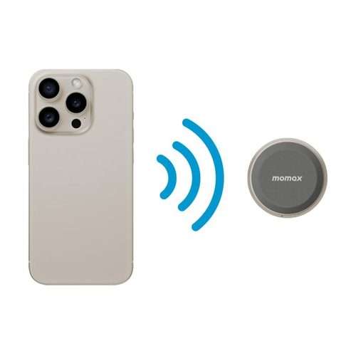 Momax 1-Vibe Go Magnetic Wireless Speaker(Titanium Gold)