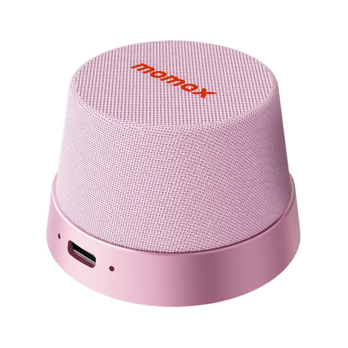 Momax 1-Vibe Go Magnetic Wireless Speaker(Pink)