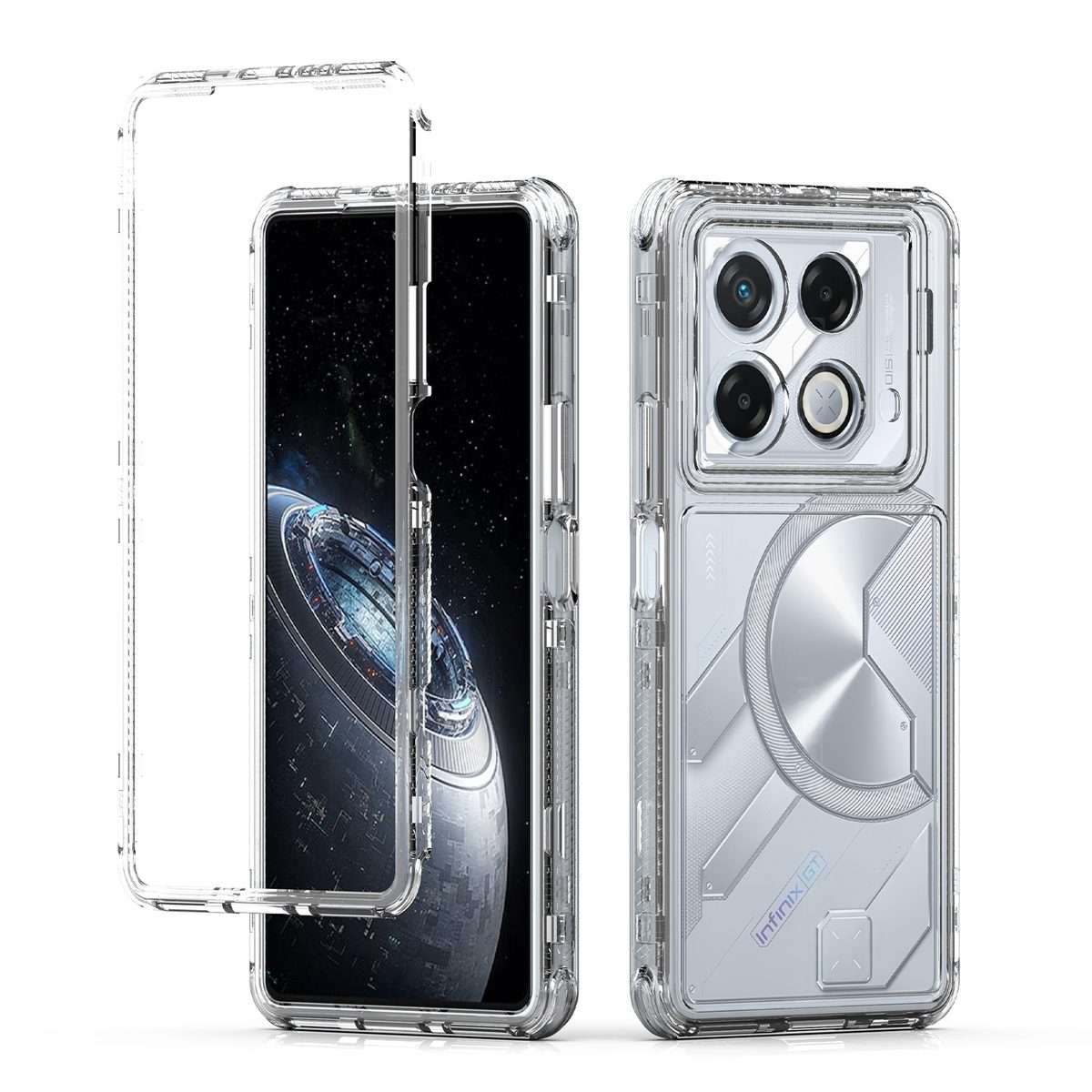 For Infinix GT 20 Pro / Note 40 4G Acrylic Transparent Phone Case