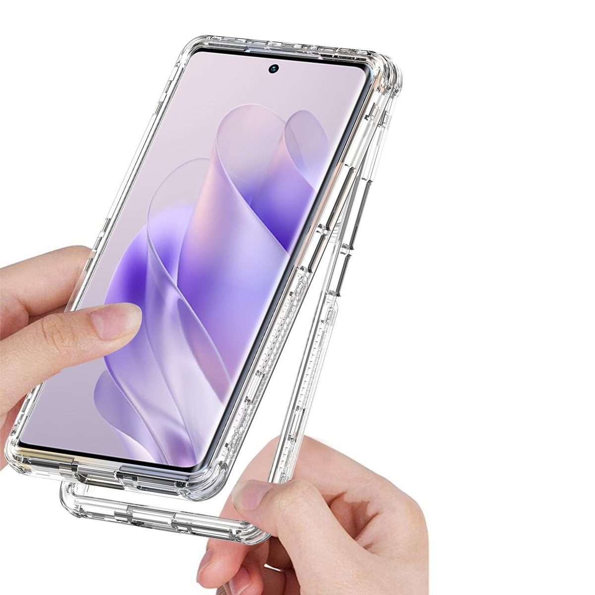 For Infinix Note 40 Pro Acrylic Transparent Phone Case