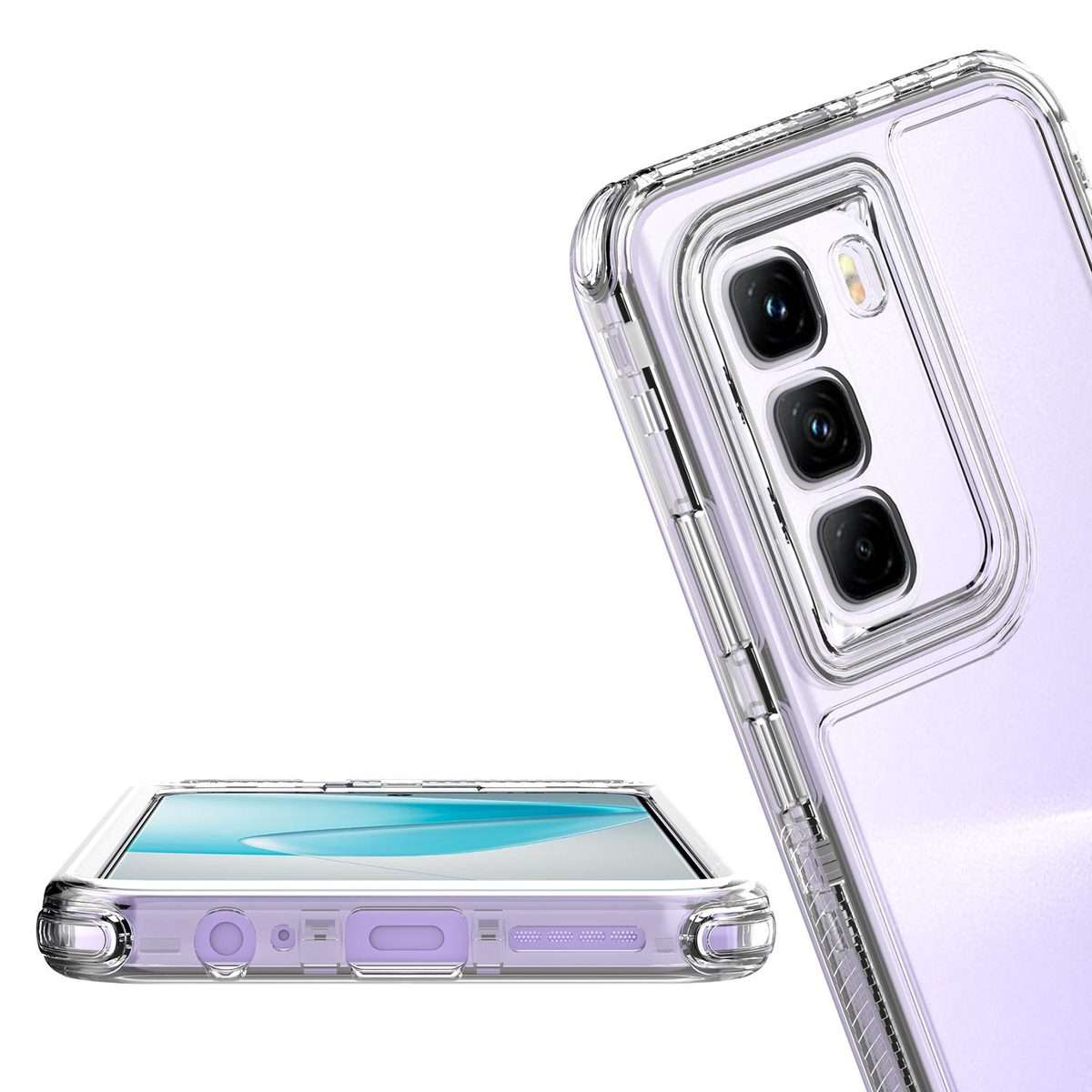 For Infinix Hot 50 Pro+ 4G Acrylic Transparent Phone Case