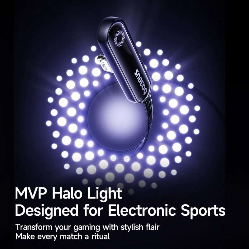 Baseus MVP 3 20W Type-C to 8 Pin Fast Charging Cable, Length:1m(Black)