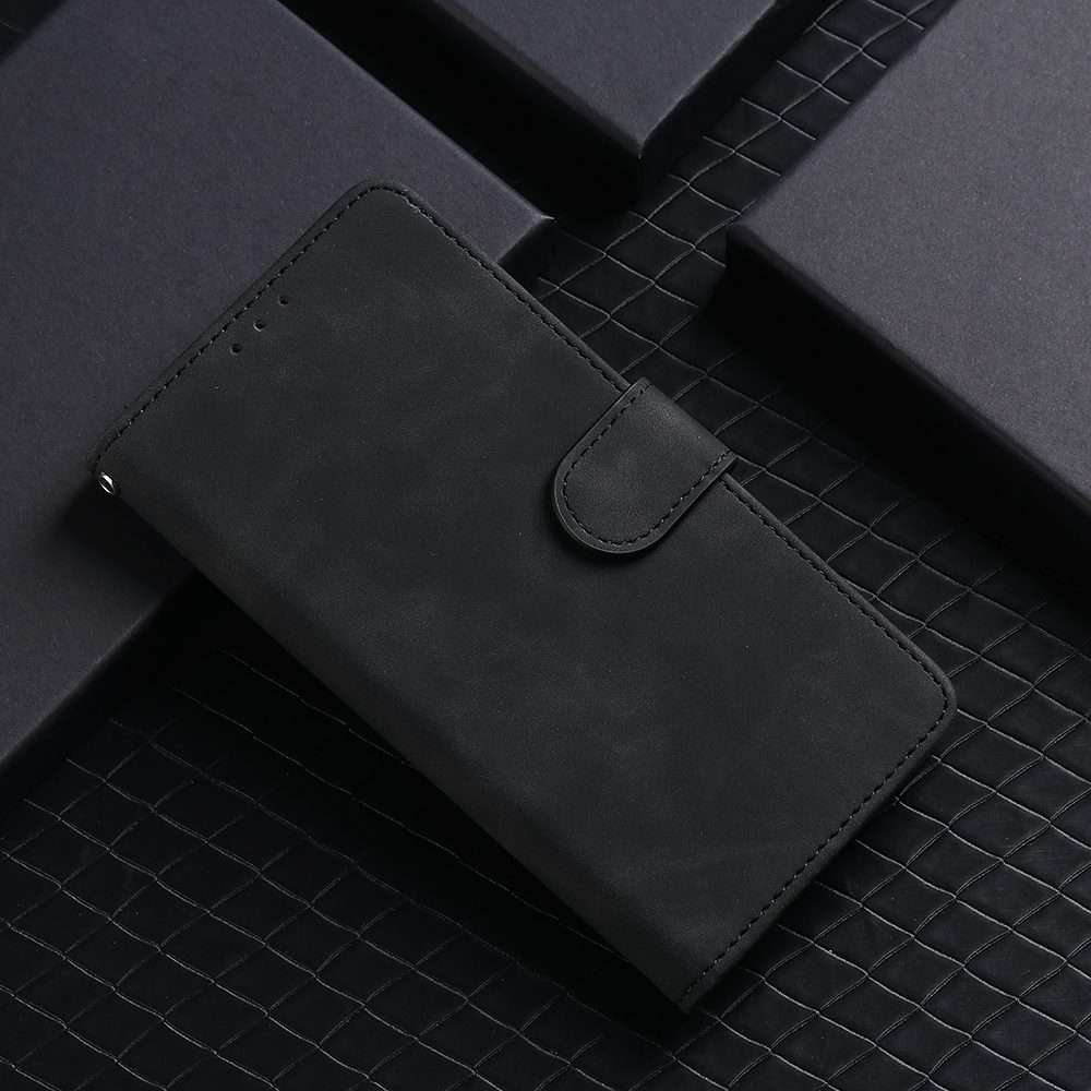 For Xiaomi 15 Pro Skin Feel Magnetic Flip Leather Phone Case(Black)