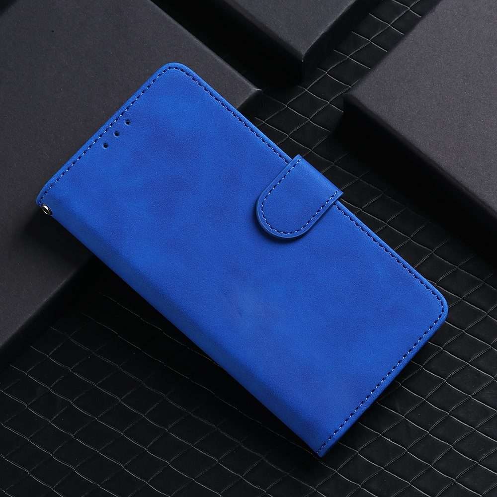 For Xiaomi 15 Pro Skin Feel Magnetic Flip Leather Phone Case(Blue)