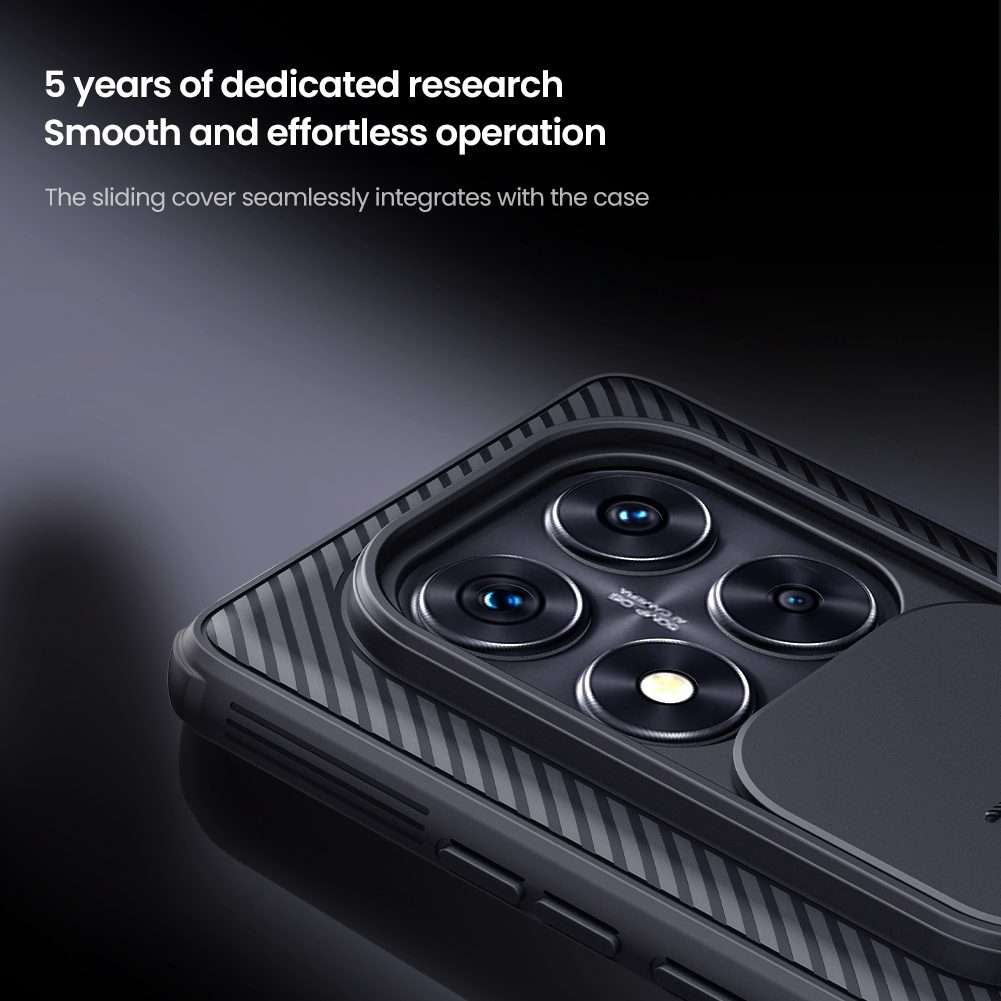 For Redmi Note 14 Pro 5G NILLKIN CamShield Pro PC Phone Case(Black)