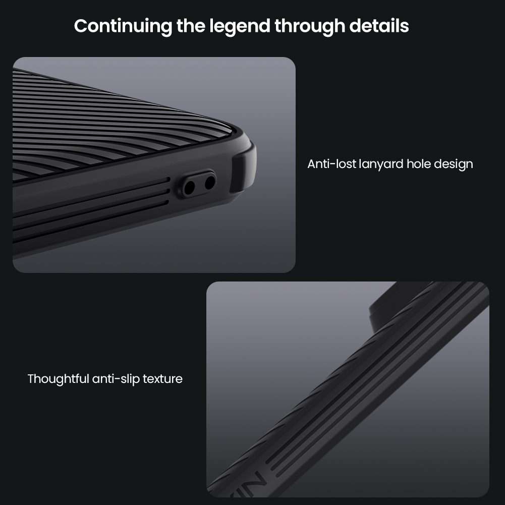 For Redmi Note 14 Pro 5G NILLKIN CamShield Pro PC Phone Case(Black)