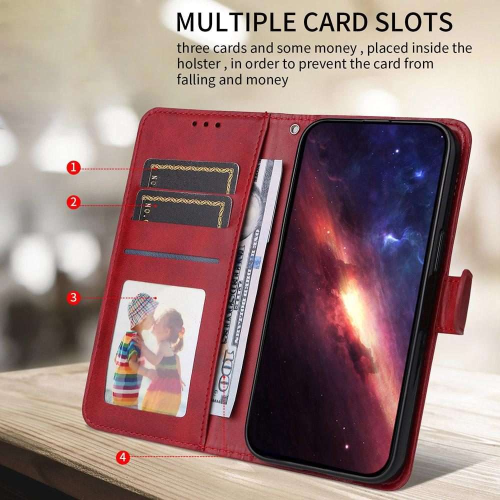 For Tecno Spark 40 5G / Spark Go 5G 2025 Classic Calf Texture Flip Leather Phone Case(Red)