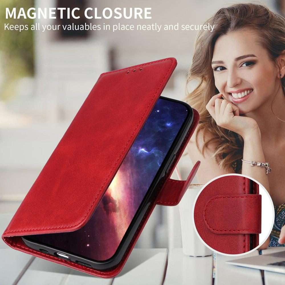 For Tecno Spark 40 5G / Spark Go 5G 2025 Classic Calf Texture Flip Leather Phone Case(Red)
