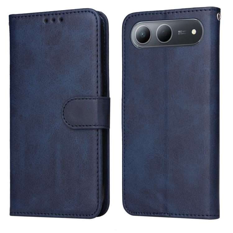 For Tecno Spark 40 5G / Spark Go 5G 2025 Classic Calf Texture Flip Leather Phone Case(Blue)