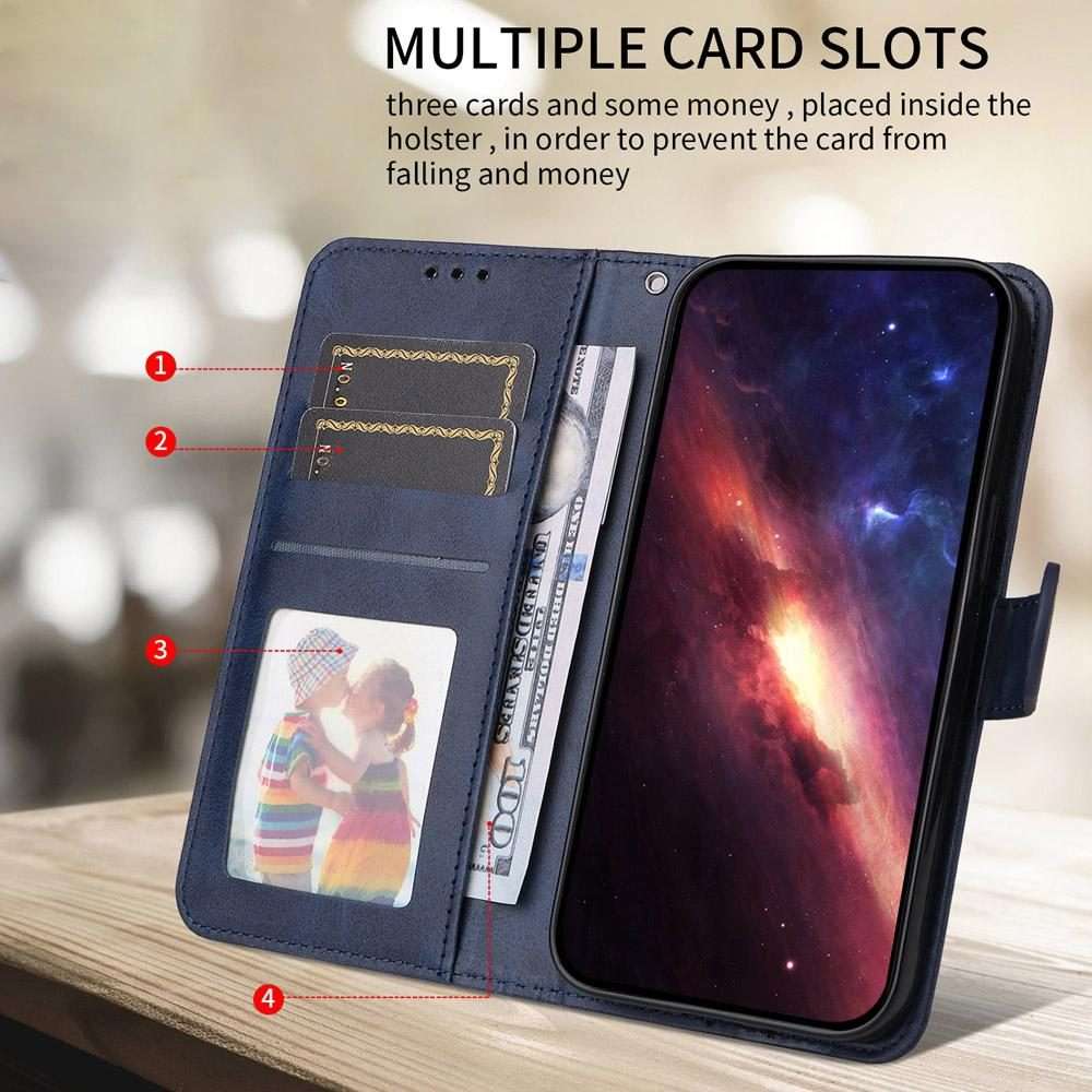 For Tecno Spark 40 5G / Spark Go 5G 2025 Classic Calf Texture Flip Leather Phone Case(Blue)