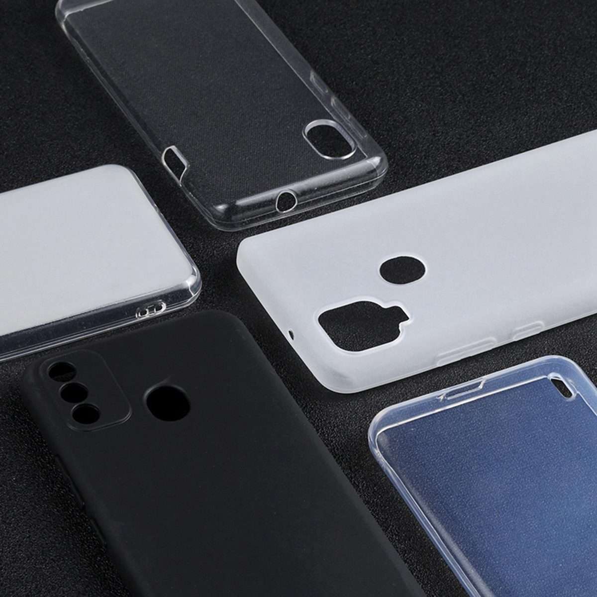 For Meizu Note 21 Pro 10pcs TPU Phone Case(Black)