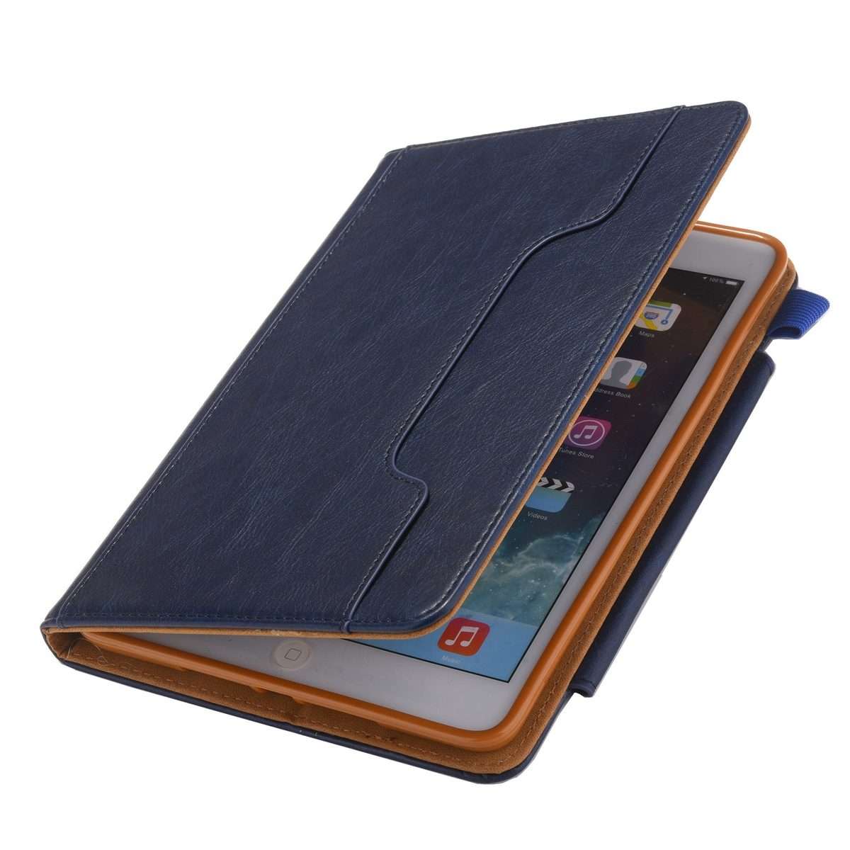 For iPad mini 6 / mini 2024 Hardware Buckle Smart Leather Tablet Case(Royal Blue)