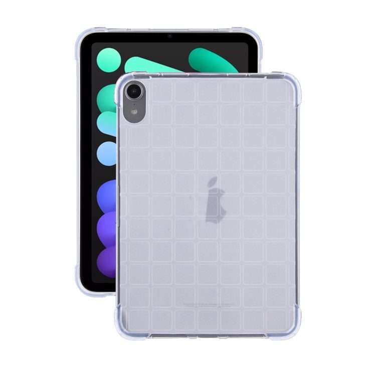 For iPad mini 6 / mini 2024 Square Gradient TPU Tablet Case(Transparent)
