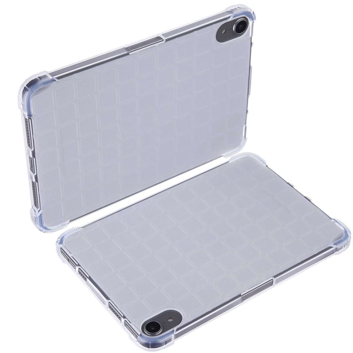 For iPad mini 6 / mini 2024 Square Gradient TPU Tablet Case(Transparent)