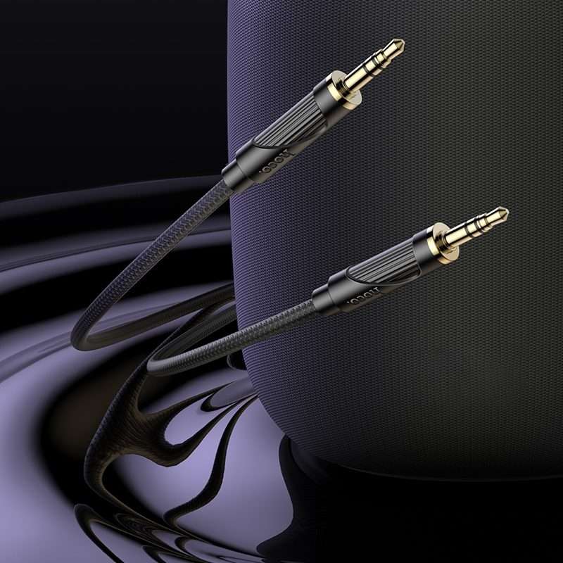 hoco UPA30 AUX 3.5mm to 3.5mm Audio Cable(Black)