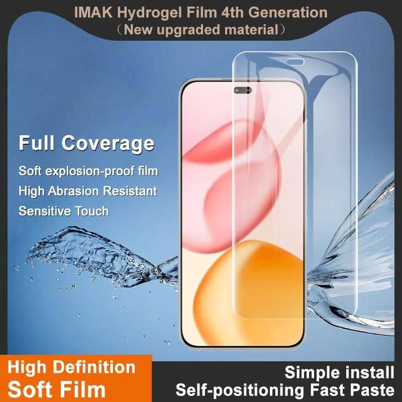 For Honor 400 Pro Global 160.8mm imak 4th Generation Full Coverage Screen Hydrogel Film Protector