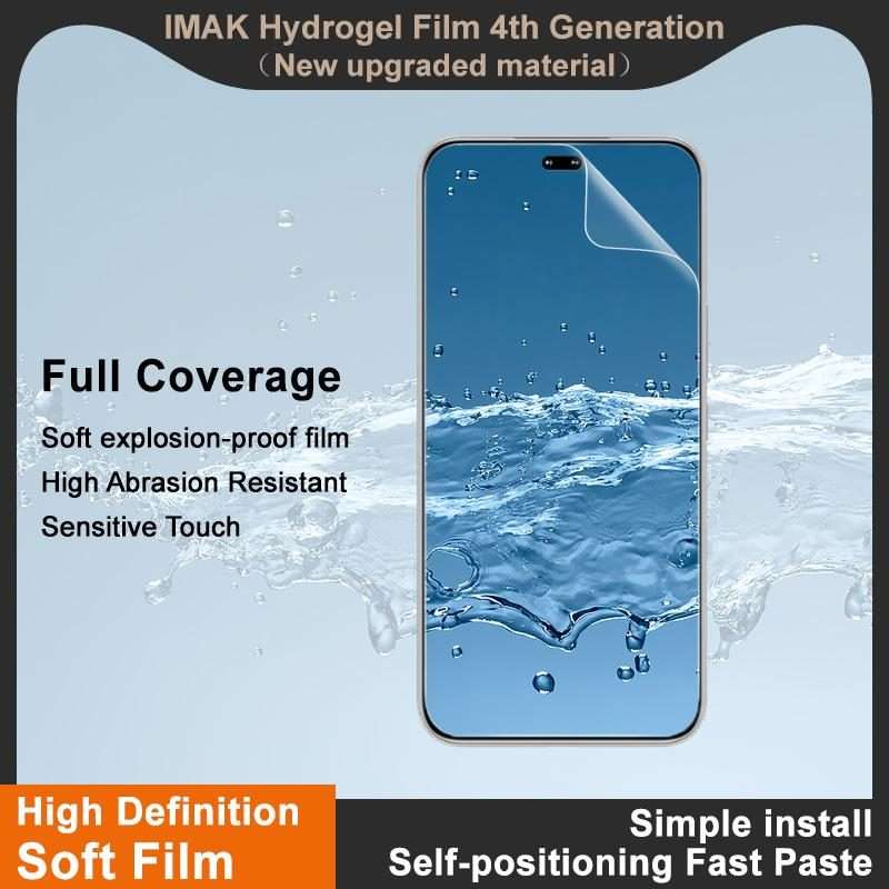 For Honor 400 Pro Global 160.8mm imak 4th Generation Full Coverage Screen Hydrogel Film Protector