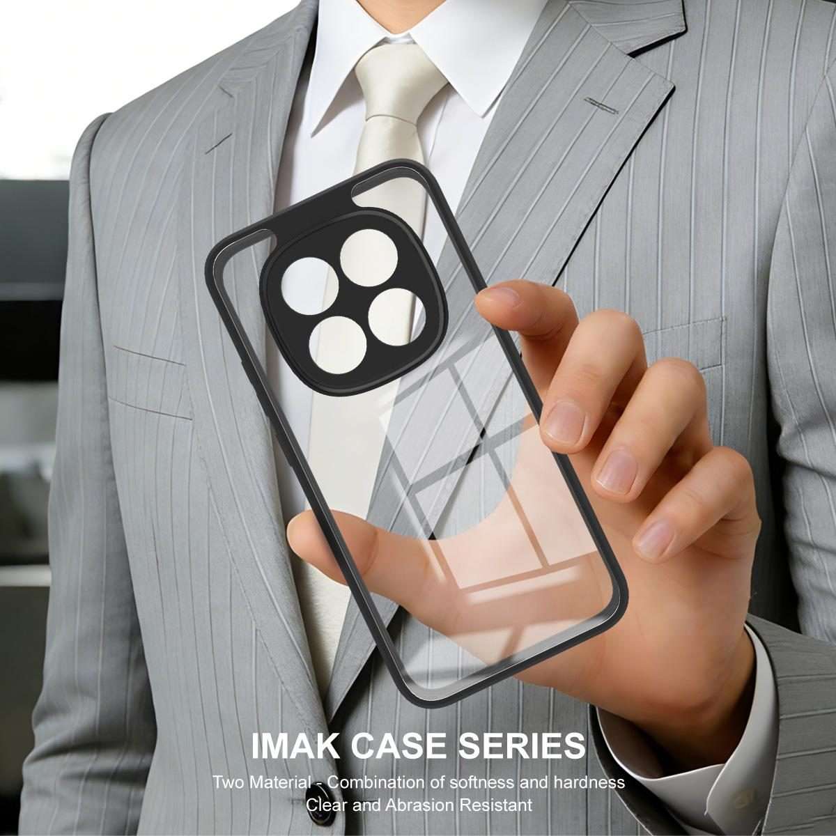 For Redmi Note 15 Pro 5G Global 163.6mm imak UX-9A Series Four-corner Airbag Shockproof Phone Case