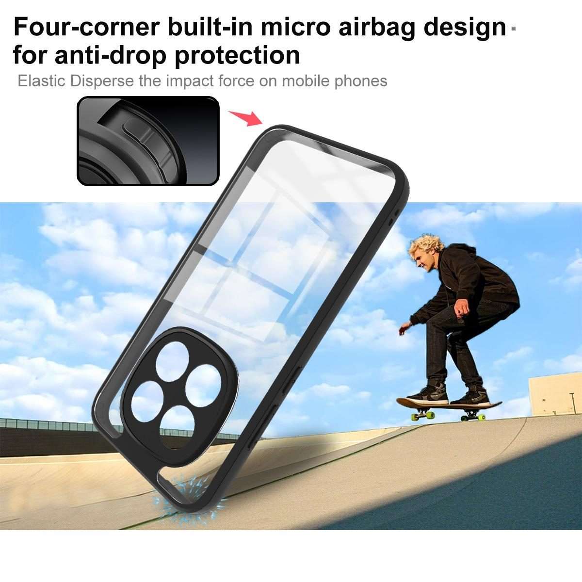 For Redmi Note 15 Pro 5G Global 163.6mm imak UX-9A Series Four-corner Airbag Shockproof Phone Case