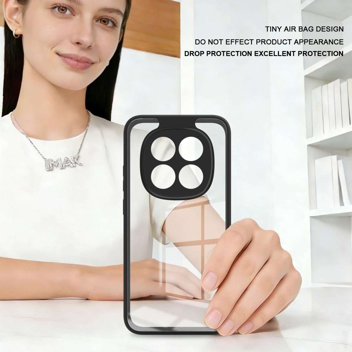 For Redmi Note 15 Pro 5G Global 163.6mm imak UX-9A Series Four-corner Airbag Shockproof Phone Case