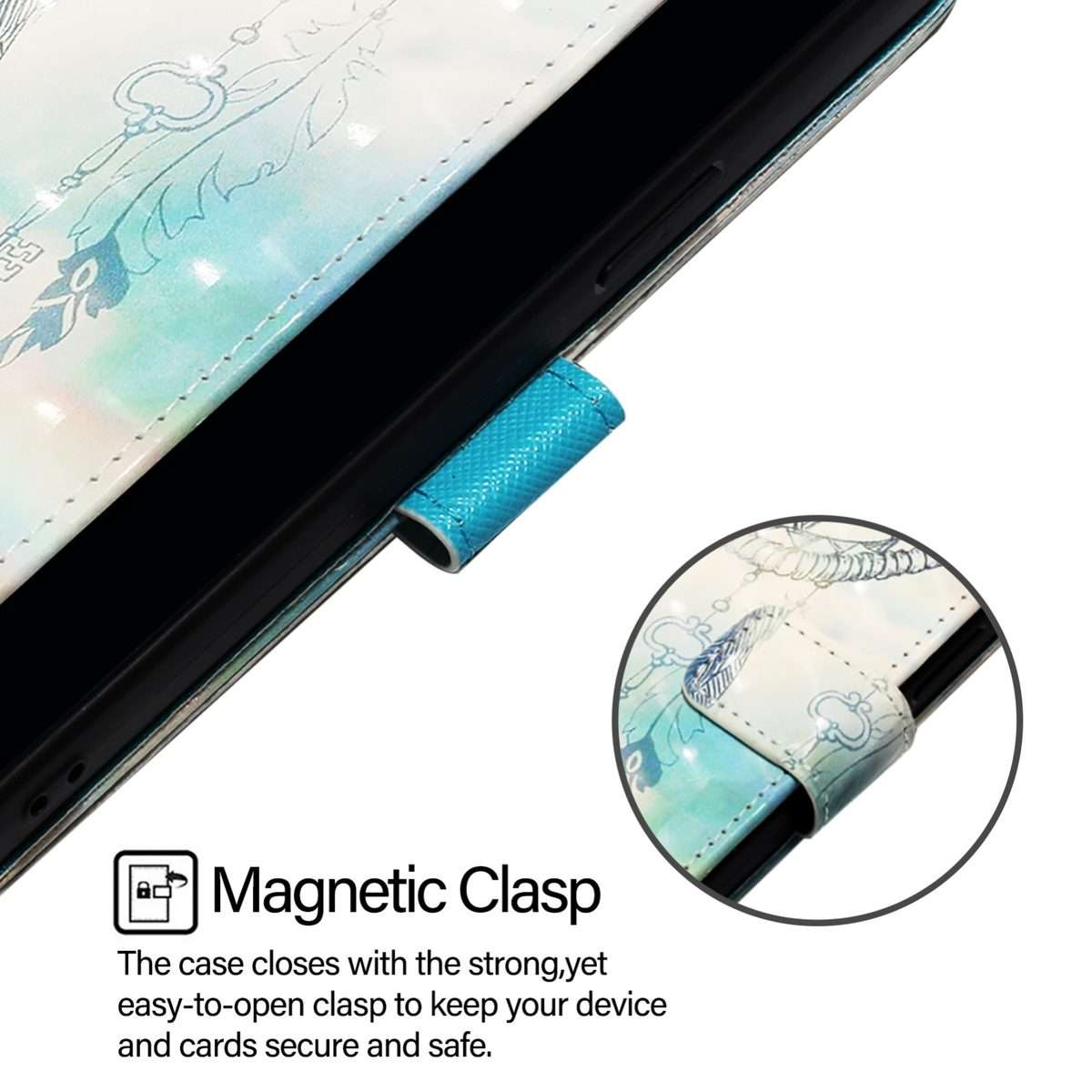 For Redmi K80 / K80 Pro 3D Painting Horizontal Flip Leather Phone Case(Dream Wind Chimes)