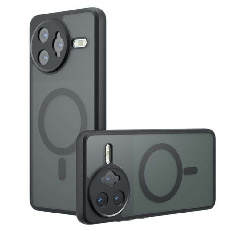 For Redmi K80 Pro Armor MagSafe PC Hybrid TPU Phone Case(Frosted Black)